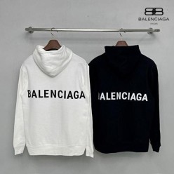 발**** 백로고 베이직 후드티