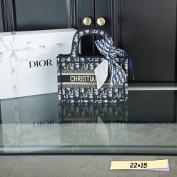 디* 3D자수 북 토트백 미니 (22cm)