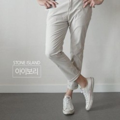 스* 메탈로고 코튼팬츠