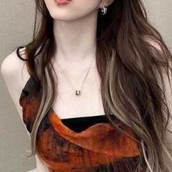 부** 콰트로 클래식 링 펜던트 목걸이✔수입최고급