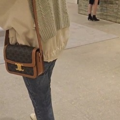 셀** 고급 클래식 틴 트리옹프백