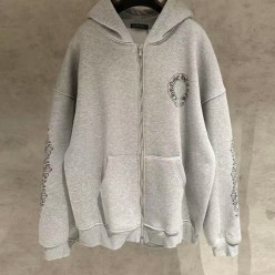 크* 홀스슈 집업 후드 자켓