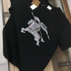 버** 수채화 기사 반팔티
