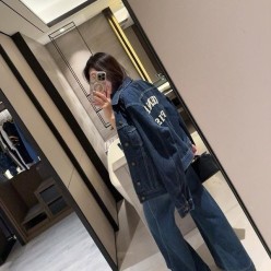 셀** 데님패치 트러커 자켓