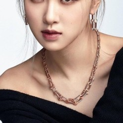 티** 하드웨어 그레듀에이트 링크 네크리스 목걸이✔수입