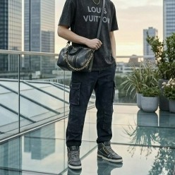 루* 체인 반팔