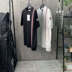 삼선라인 니트 반팔