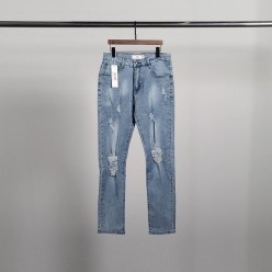 아* 레드하트 데미지 청바지