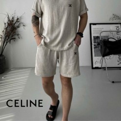 셀** 트리오페 자스로고 마 린넨절개 반팔 반바지셋