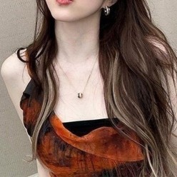 부** 콰트로 클래식 링 펜던트 목걸이✔수입최고급