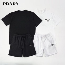프** 개버딘 플레이트 반팔 반바지 트레이닝 셋업