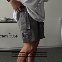 스* 4- 워싱 카고 반바지