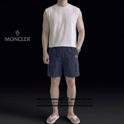 심볼패치 카고 밴딩 반바지
