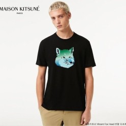 메* 키츠네 Vibrant Fox Head 반팔 티셔츠 180