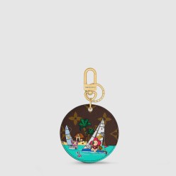 일러스트 비비엔 세일 백 참 & 키 홀더 M82634