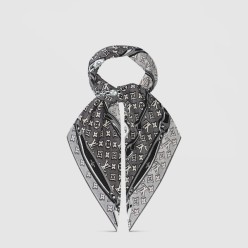 모노그램 자카드 데님 스퀘어 90 M78224