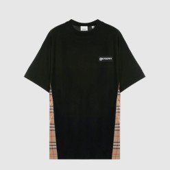 블록 면 티셔츠
