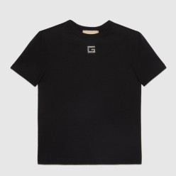 프린트 면 티셔츠