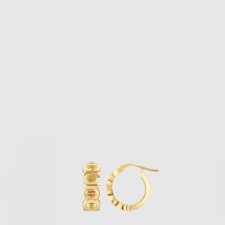 GUCCI 레터 후프 귀걸이 ‎774627