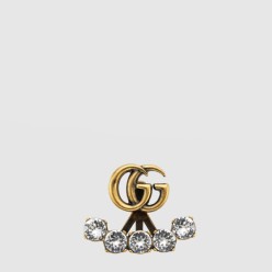 크리스탈 GG 싱글 귀걸이 605853