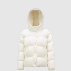 로고 쇼트 패딩