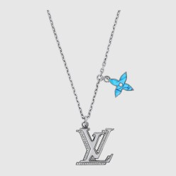 LV 이니셜 목걸이 M80208