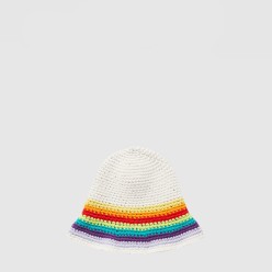 레인보우 버킷햇