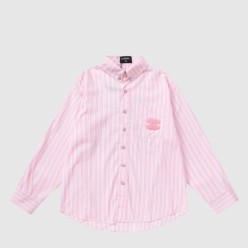 로고 도트 셔츠