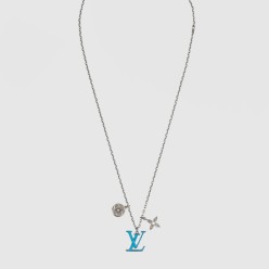 LV 터콰이즈 목걸이 M68904