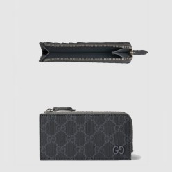 GG 디테일 GG 지퍼 카드 케이스 795233