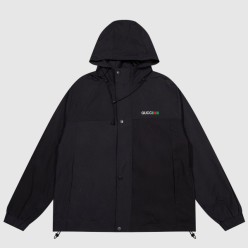 로고 쇼트 코트