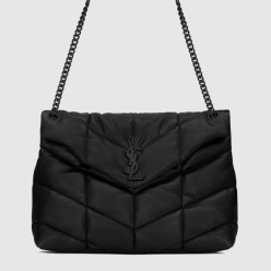 나파 퀼팅 가죽 소재 PUFFER 미디엄 577475
