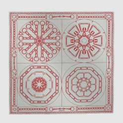 Effet Kaleidoscope 숄 140