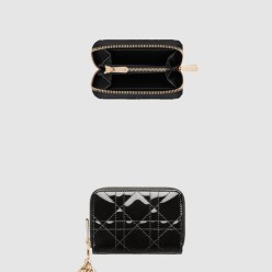 Lady Dior Voyageur 스몰 동전 지갑 S0985