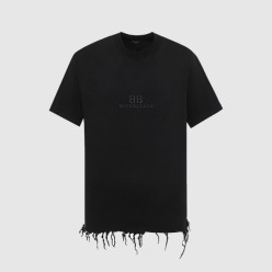 BB 클래식 발렌시아가 오버사이즈 크롭 티셔츠