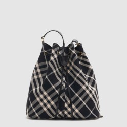 미디엄 체크 버킷백 80938711
