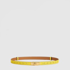 송아지 가죽 펀칭 벨트