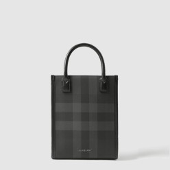 체크 레더 미니백 80684671