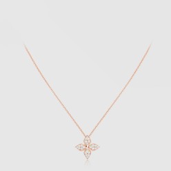 다이아몬드 블라썸 긴 목걸이  Q93522