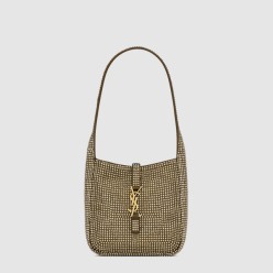 실크 새틴과 크리스탈 소재의 유연한 LE 5 A 7 베이비백 809464