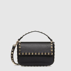 ROCKSTUD 그레이니 카프스킨 파우치