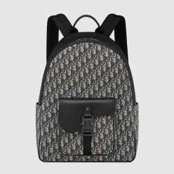 Saddle 지퍼 백팩 1ADBA