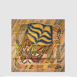 Le Chat Carre 스카프 90