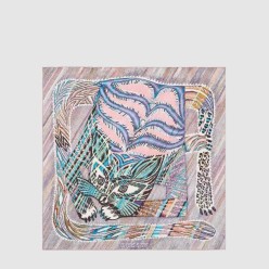 Le Chat Carre 스카프 90
