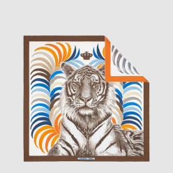 Tigre Royal 더블 페이스 스카프 90
