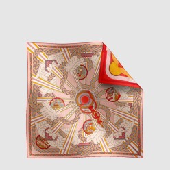 A la Lumiere du Flambeau 더블 페이스 스카프 90