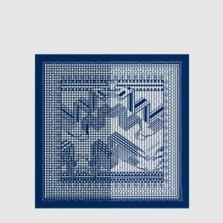 Sangles en Zigzag bandana 스카프 90