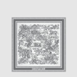 Toile de Jouy Sauvage 90 스퀘어 스카프 15JOU