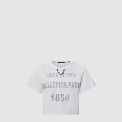 스텐실 시그니처 크롭 톱
