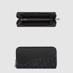 Saddle 지퍼 장지갑 2ADBC
